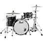 Pearl Vintage Hybrid Wood Fiberglass Series 3-Piece Shell Pack with 22 in. Bass Drum Piano Black thumbnail