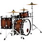 Pearl Vintage Hybrid Wood Fiberglass Series 3-Piece Shell Pack with 22 in. Bass Drum Satin Cocoa Burst thumbnail