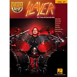 Hal Leonard Slayer - Drum Play-Along Volume 37 (Book/CD)