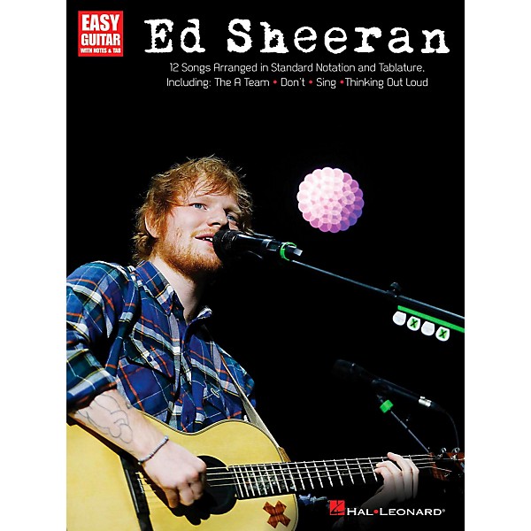 Hal Leonard Ed Sheeran for Easy Guitar (With Tab)