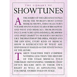 Music Sales The Library Of Showtunes Piano/Vocal/Guitar