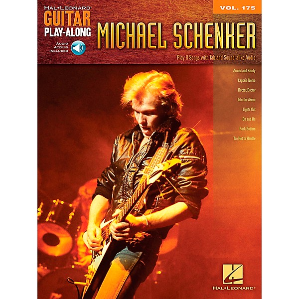Hal Leonard Michael Schenker - Guitar Play-Along Vol. 175 Book/CD