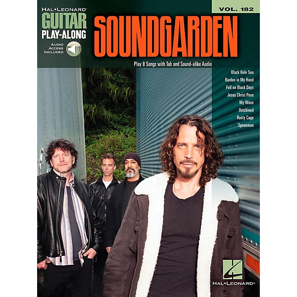 Hal Leonard Soundgarden - Guitar Play-Along Vol. 182 Book/Online Audio