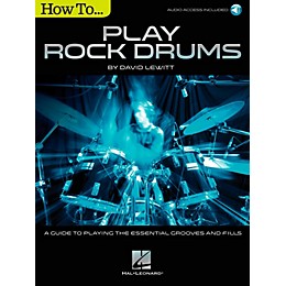 Hal Leonard How To Play Rock Drums (Book/Online Audio)