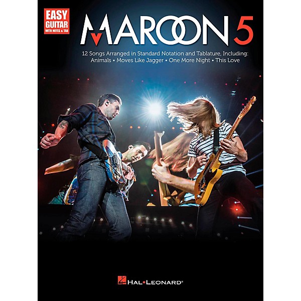 Hal Leonard Maroon 5 for Easy Guitar (With Tab)
