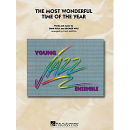 Hal Leonard The Most Wonderful Time Of The Year Jazz Band Level 3
