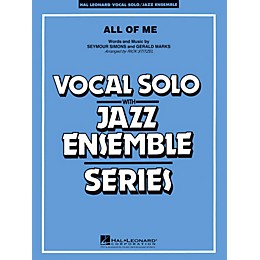 Hal Leonard All Of Me Vocal Solo Jazz Band Level 3 - 4