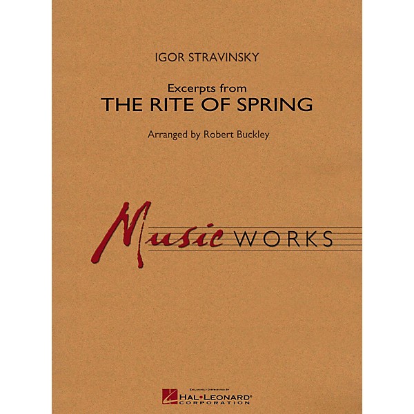Hal Leonard Excerpts From The Rite Of Spring Concert Band Level 4