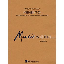 Hal Leonard Memento (2nd Mvt Of  A Tribute To Arthur Delamont) Concert Band Level 3
