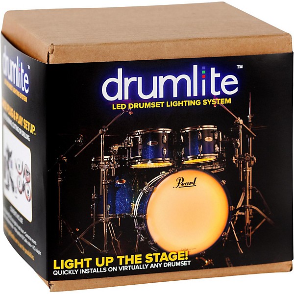 DrumLite Single LED Banded Lighting Kit for 12x9, 14x14, & 20x15 Drums