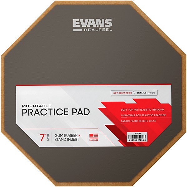 Evans RealFeel Apprentice Practice Pad 7 in.