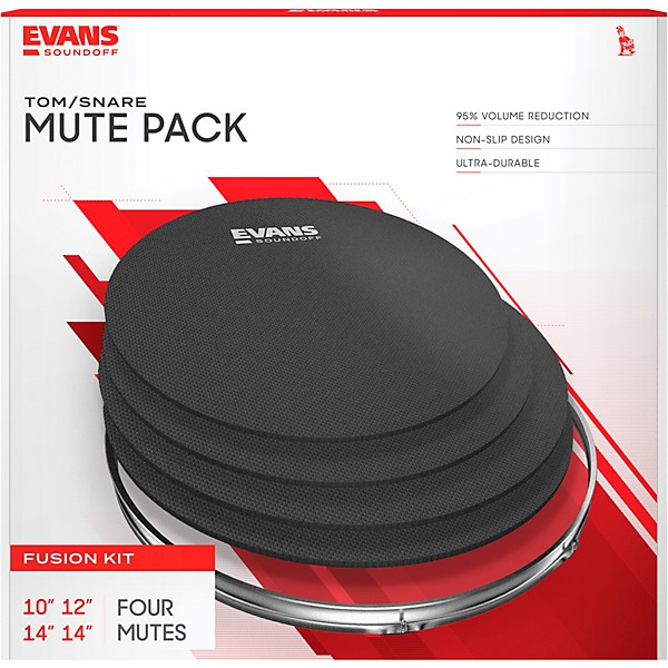 Evans SoundOff by Evans Drum Mute Pak Fusion