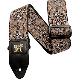 Ernie Ball Jacquard Polypro Guitar Strap Red King Ernie Ball Jacquard Polypro Guitar Strap Gold & Black Paisley