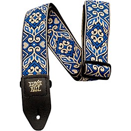 Ernie Ball Jacquard Polypro Guitar Strap Black Heart Ernie Ball Jacquard Polypro Guitar Strap Tribal Blue