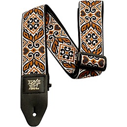 Ernie Ball Jacquard Polypro Guitar Strap Tribal Brown