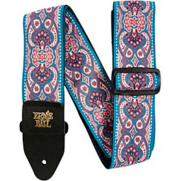 Ernie Ball Jacquard Polypro Guitar Strap Casino Couture Ernie Ball Jacquard Polypro Guitar Strap Pink Paisley