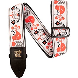 Ernie Ball Jacquard Polypro Guitar Strap Red King Ernie Ball Jacquard Polypro Guitar Strap Red Bird Winter