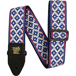 Ernie Ball Jacquard Polypro Guitar Strap Pleasant Pheasant Ernie Ball Jacquard Polypro Guitar Strap Blue Crux