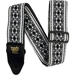 Ernie Ball Jacquard Polypro Guitar Strap Casino Couture Ernie Ball Jacquard Polypro Guitar Strap Beatnik Black