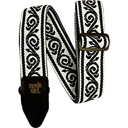 Ernie Ball Jacquard Polypro Guitar Strap Casino Couture Ernie Ball Jacquard Polypro Guitar Strap Black Vine