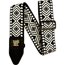 Ernie Ball Jacquard Polypro Guitar Strap Black Checkers Ernie Ball Jacquard Polypro Guitar Strap White Savannah