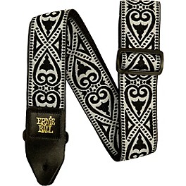 Ernie Ball Jacquard Polypro Guitar Strap Red King Ernie Ball Jacquard Polypro Guitar Strap Black Heart