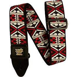 Ernie Ball Jacquard Polypro Guitar Strap Pleasant Pheasant Ernie Ball Jacquard Polypro Guitar Strap Primal Red