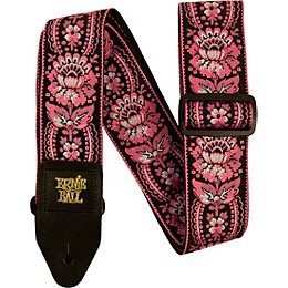 Ernie Ball Jacquard Polypro Guitar Strap Pink Orleans