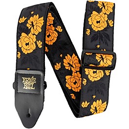 Ernie Ball Jacquard Polypro Guitar Strap Pleasant Pheasant Ernie Ball Jacquard Polypro Guitar Strap Tangerine Rose