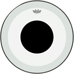 Open Box Remo Powerstroke 3 Clear Bass Drum Head with Black Dot Level 1 23 in.