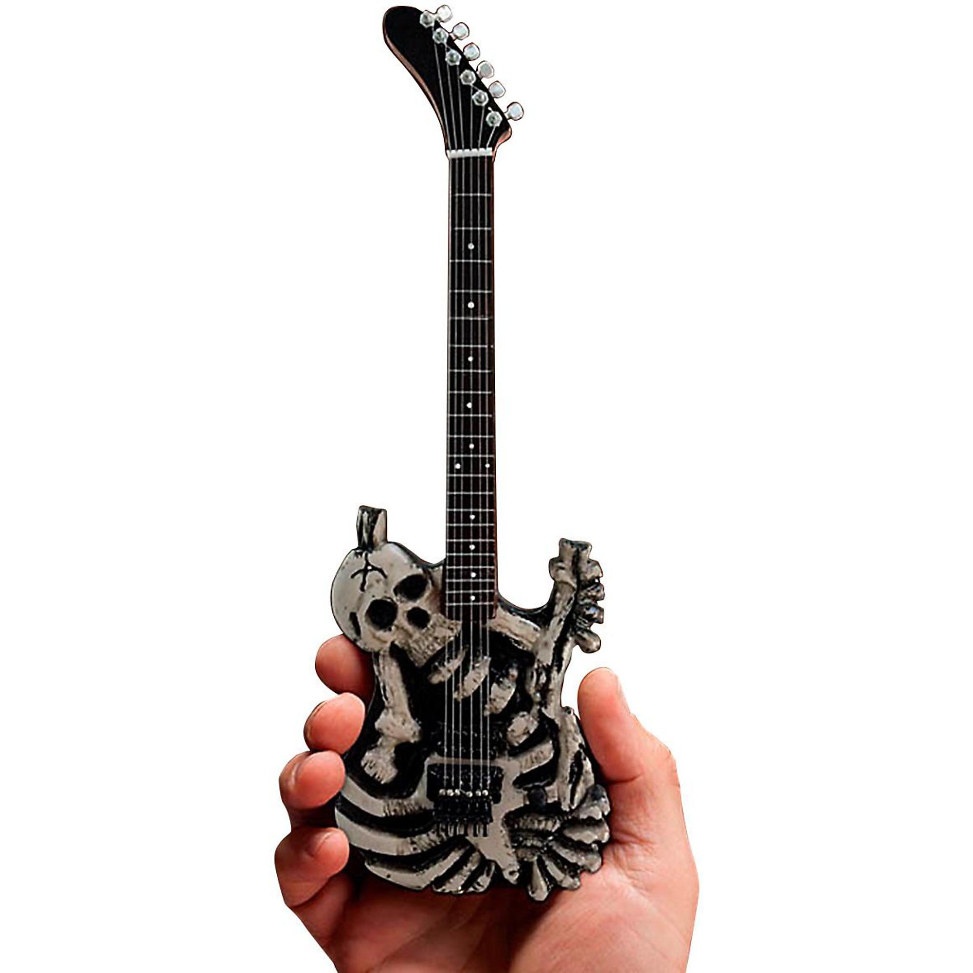 Axe Heaven George Lynch Skull & Bones Miniature Guitar
