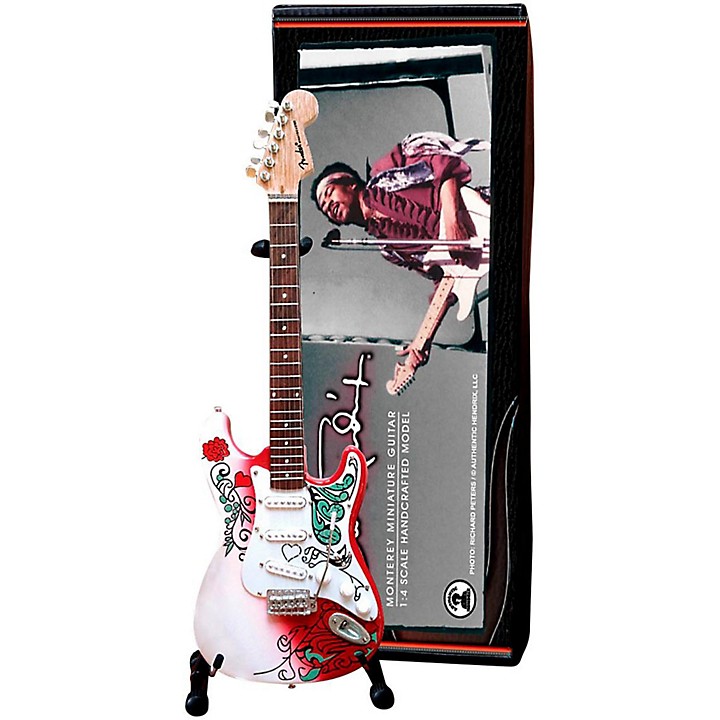 Axe Heaven Jimi Hendrix Monterey Fender Stratocaster Miniature