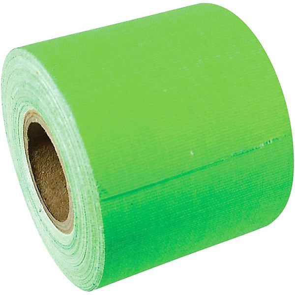 American Recorder Technologies Full Roll Gaffers Tape 2 In x 50 Yards Flourescent Colors Neon Green