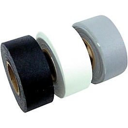 American Recorder Technologies Mini Roll Gaffers Tape 1 In x 8 Yards - Black, White, Gray