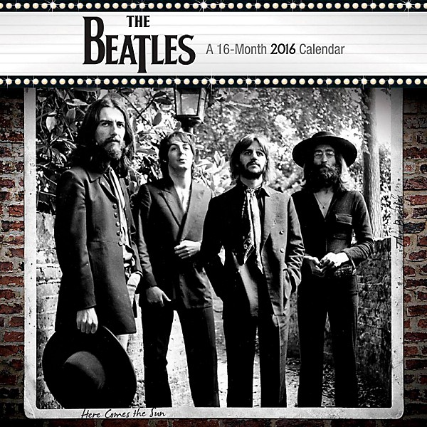 Browntrout Publishing The Beatles 2016 Calendar Square 12 x 12 In.