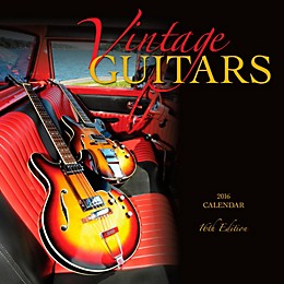 Browntrout Publishing Vintage Guitars 2016 Calendar Square 12 x 12 In.