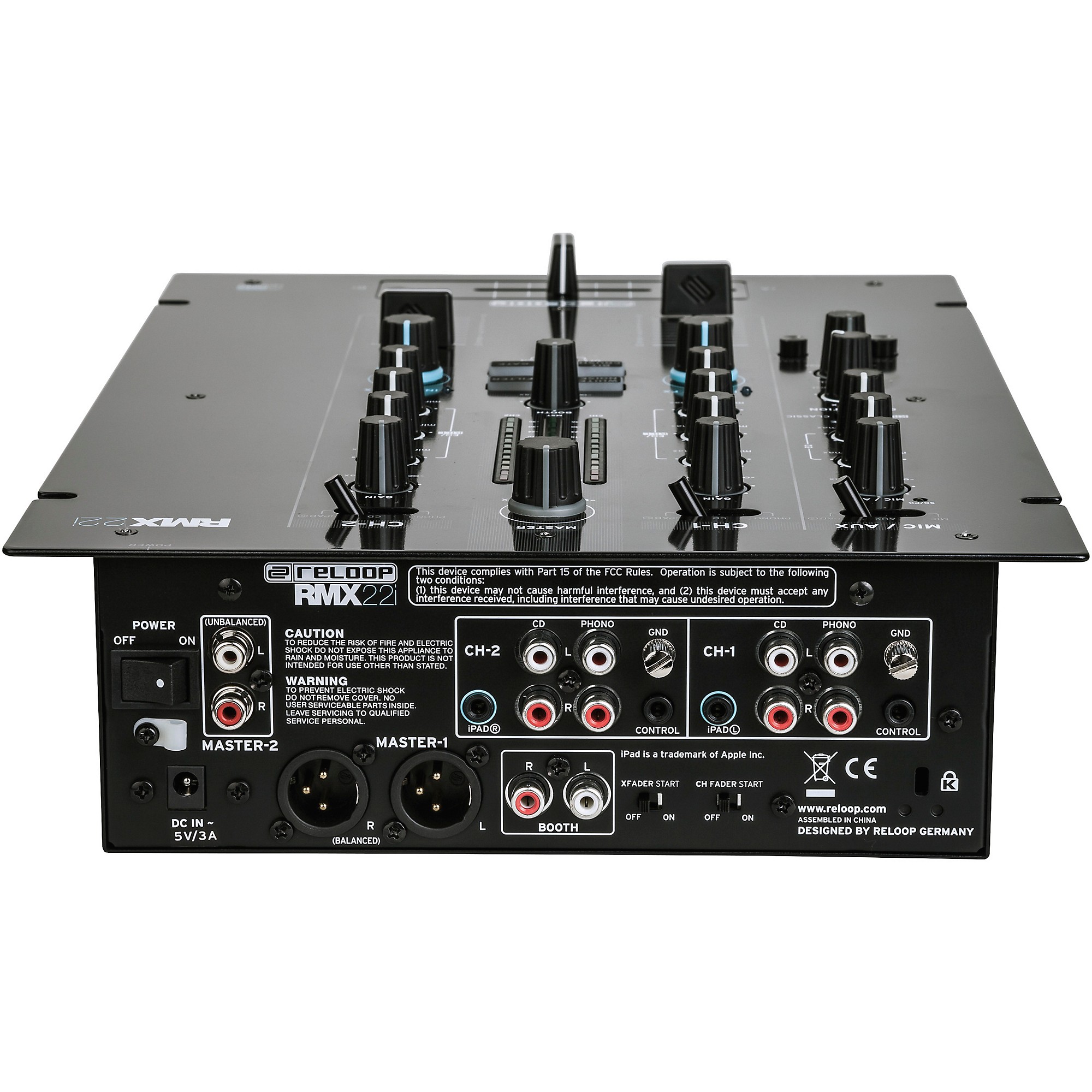 リループ RELOOP RMX-22i Reloop RMX-22I 2-Channel MIDI Mixer | Guitar Center