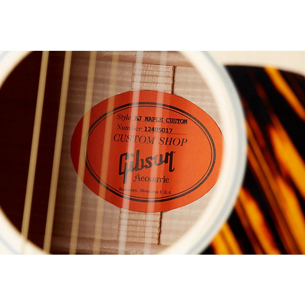 Gibson Limited Edition AJ Custom Advanced Jumbo Slope Shoulder Dreadnought Acoustic-Electric Guitar Antique Natural