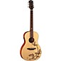 Open Box Luna Gypsy Dream Parlor Acoustic-Electric Guitar Level 1 Natural