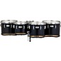 Pearl Championship Maple Marching Tenor Drums Quint Sonic Cut 6, 10, 12, 13, 14 in. Midnight Black #46 thumbnail