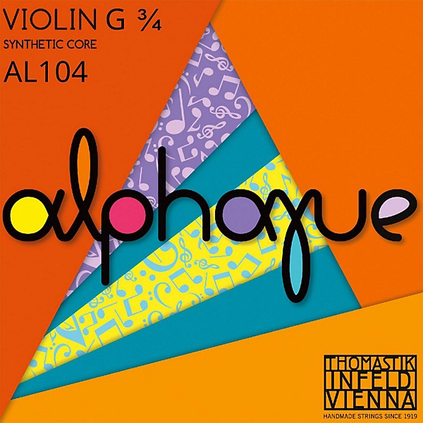 Thomastik Alphayue Series Violin G String 3/4 Size, Medium