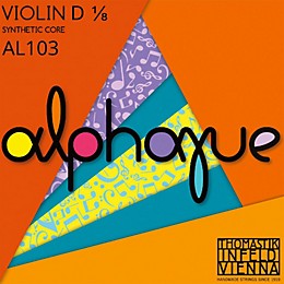 Thomastik Alphayue Series Violin D String 1/8 Size, Medium