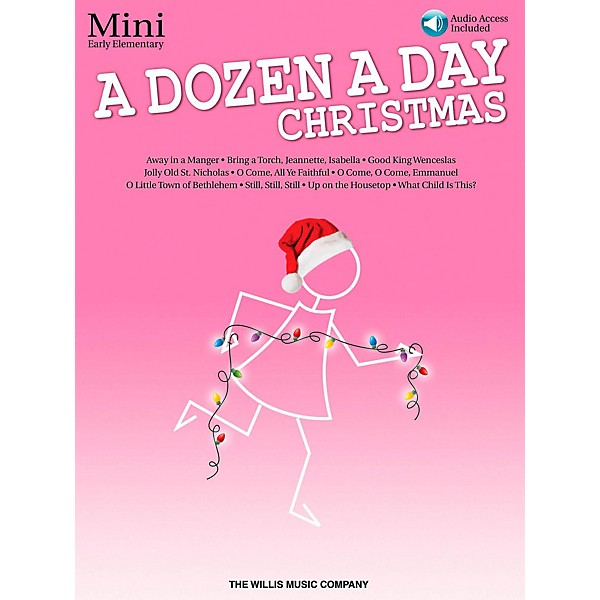 Hal Leonard A Dozen A Day Christmas Songbook - Mini (Book/Audio On-Line)