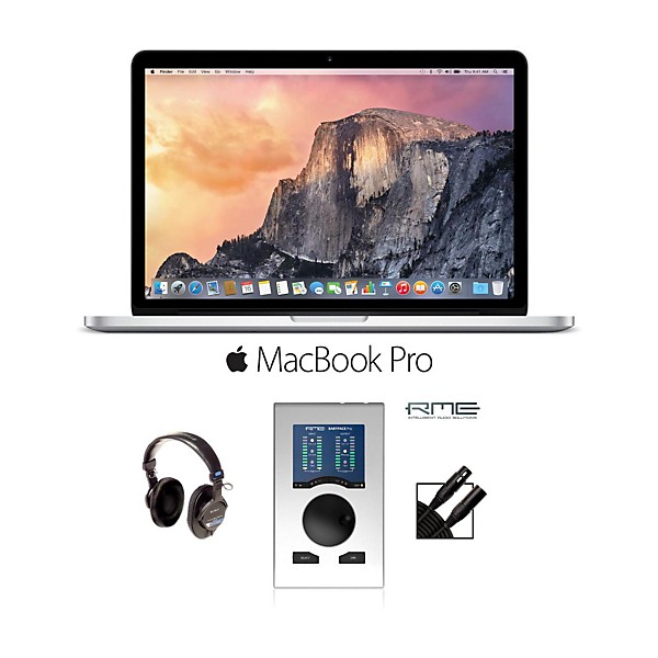Apple 2015 MacBook Pro 13 In Retina Display 2.7GHz Dual-Core i5 8GB 256GB HD Bundle 2