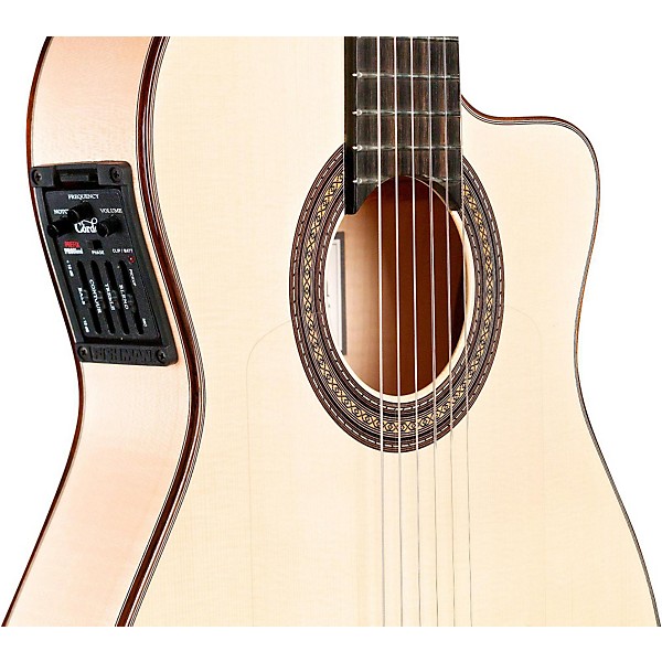 Open Box Cordoba 55FCE Acoustic-Electric Nylon String Flamenco Guitar Level 1 Natural Blonde