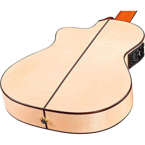 Open Box Cordoba 55FCE Acoustic-Electric Nylon String Flamenco Guitar Level 1 Natural Blonde
