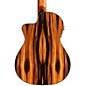 Open Box Cordoba 55FCE Flamenco Macassar Ebony Acoustic-Electric Nylon String Flamenco Guitar Level 2 Natural 190839586865