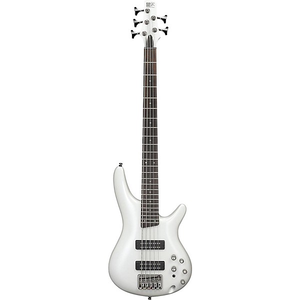 Ibanez SR305E 5-String Electric Bass Pearl White