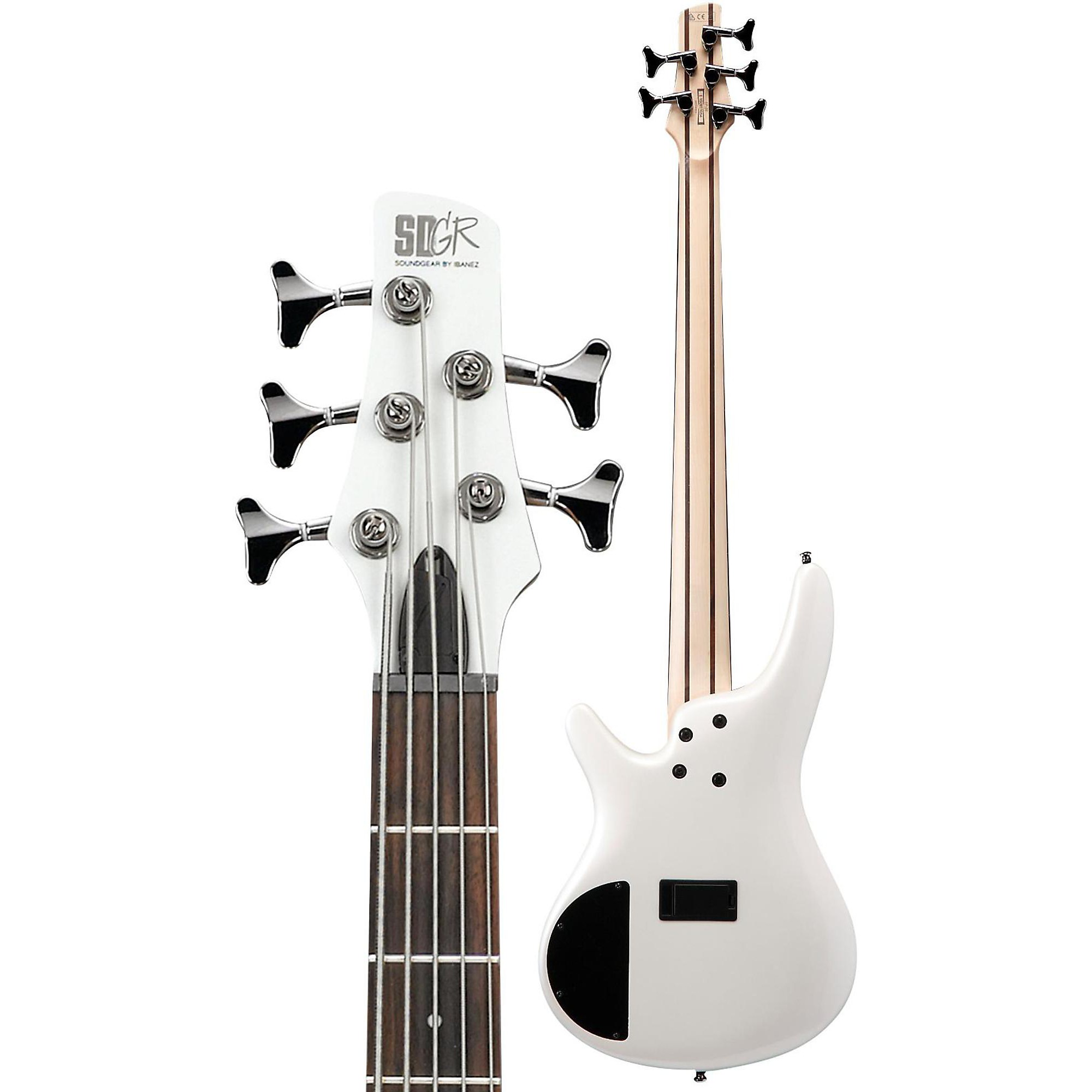 Ibanez Standard SR305E 5-string Bass Guitar - Pearl White