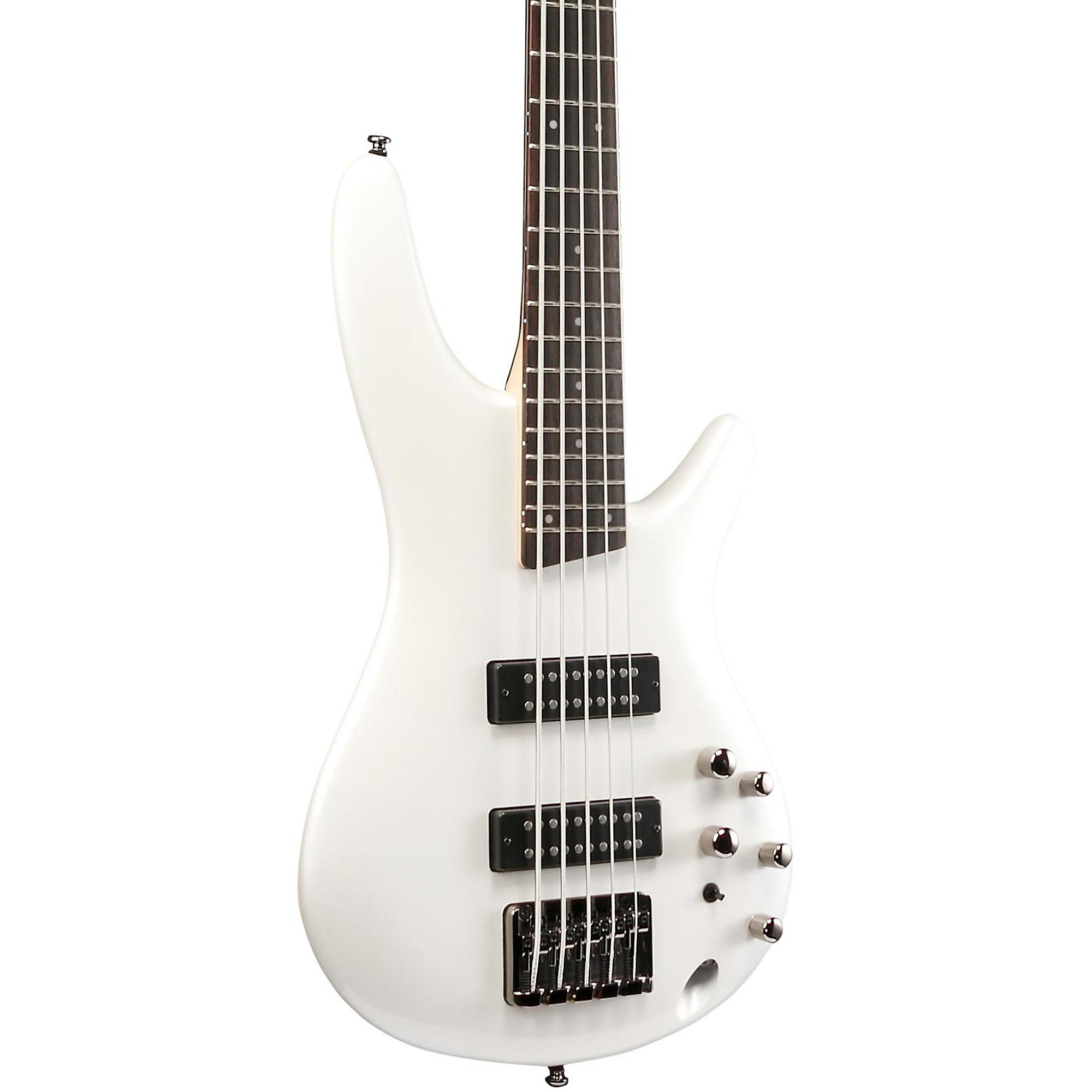 Ibanez SR305E 5-String Electric Bass Pearl White | Guitar Center